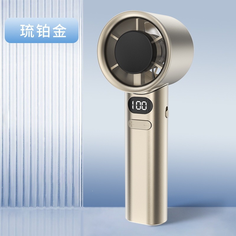 New 120-Speed Violent Turbo Small Fan USB Charging Strong Wind Outdoor High-Speed Handheld Fan M11