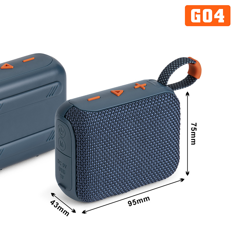 Speaker GO4 Bluetooth Speaker Portable TWS Speaker Bass Outdoor Speaker Bluetooth Speaker