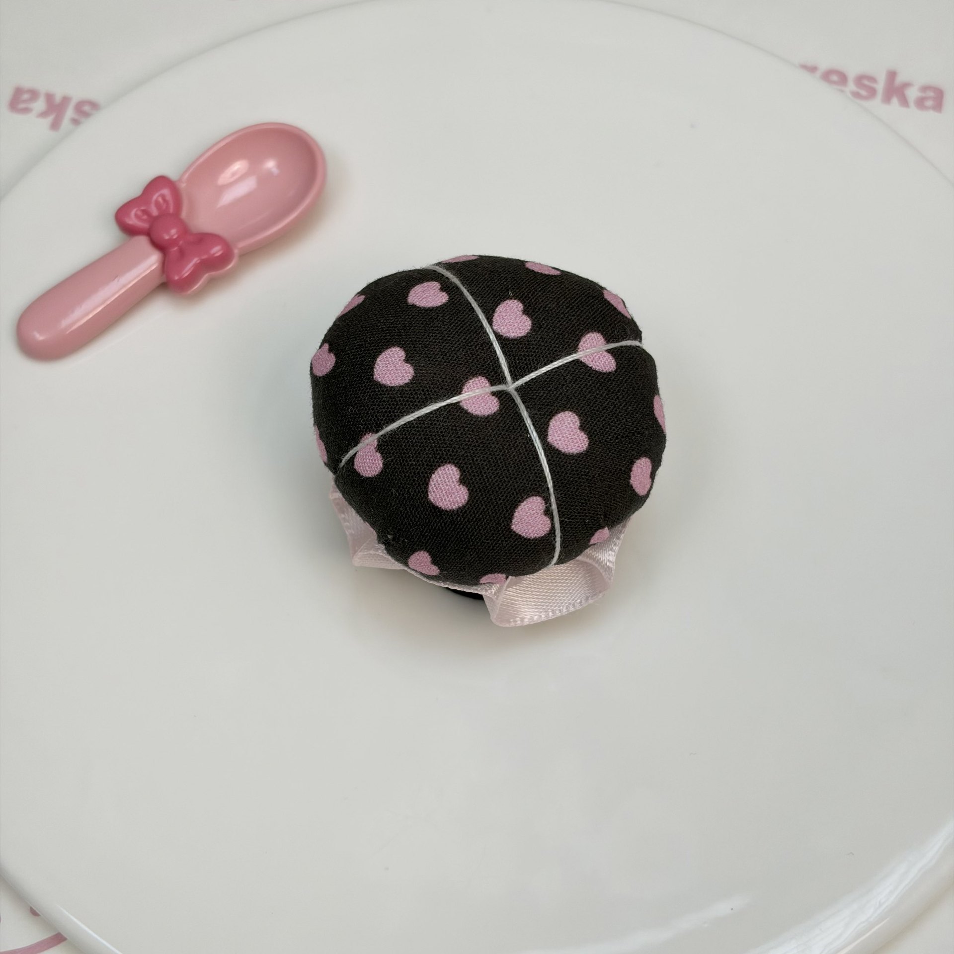 10cm doll clothes chef hat cute chef hat Labubu KT plush doll pendant DIY headwear accessories