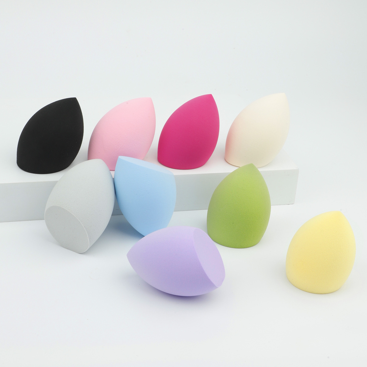 Dry and Wet Dual-Use Makeup Sponge Super Soft Non-Absorbing Powder Cosmetic Sponge Sponge Gourd Powder Puff Olive Cut Water Drop Powder Puff