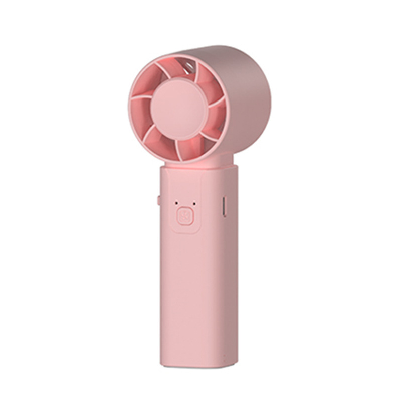 New Mini Handheld Fan USB Charging Fan Desktop High Speed Wind Outdoor Flashlight Portable