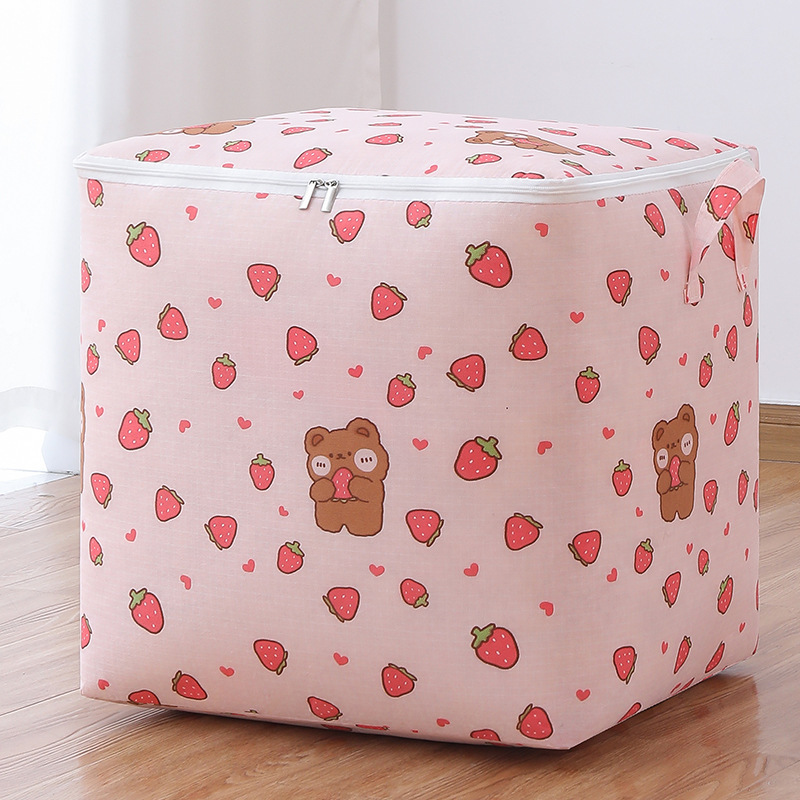 Clothes Storage Basket, Oxford Fabric Storage Bag, Quilt Moving Packing Bag, Storage Box, Large Capacity Storage