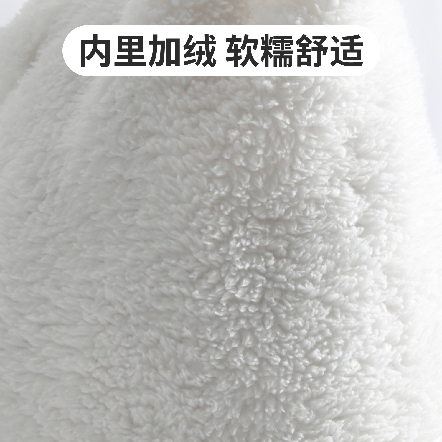 Knitted Hat Women Outdoor Cold-Proof Warm Autumn Winter Wool Hat Double-Layer Fleece-Lined Thick Beanie