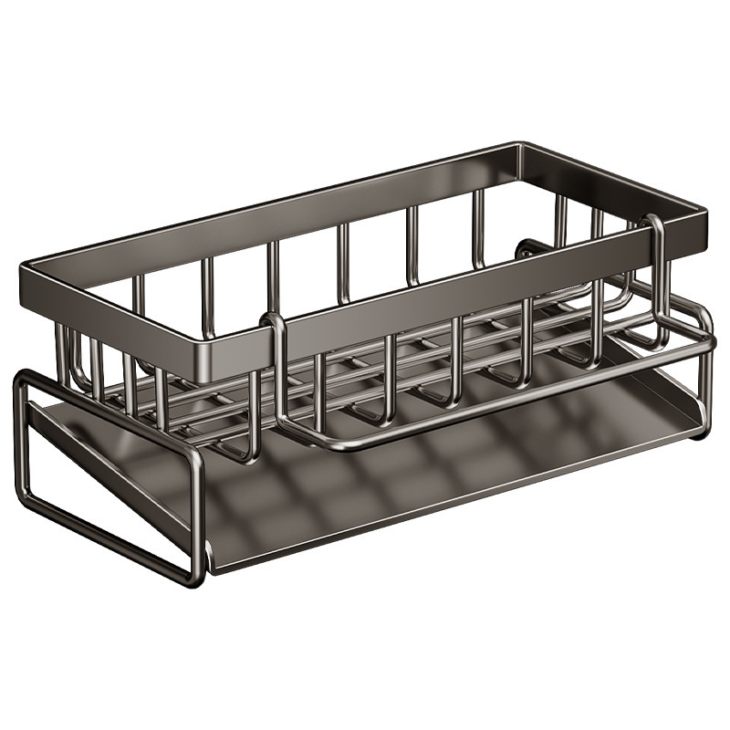 Kitchen storage rack drain rack dishcloth storage faucet sink vegetable washing sink dishwashing sink supplies storage