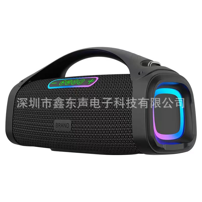 New Private Mold 50W High Power LED Subwoofer Bluetooth Outdoor Wireless Backpack Portable Speaker