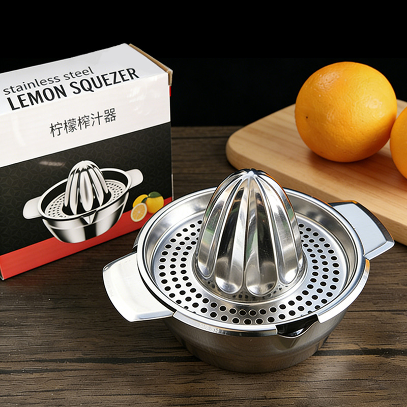 304 household manual lemon juicer stainless steel hand press juice extractor multifunctional press juicer