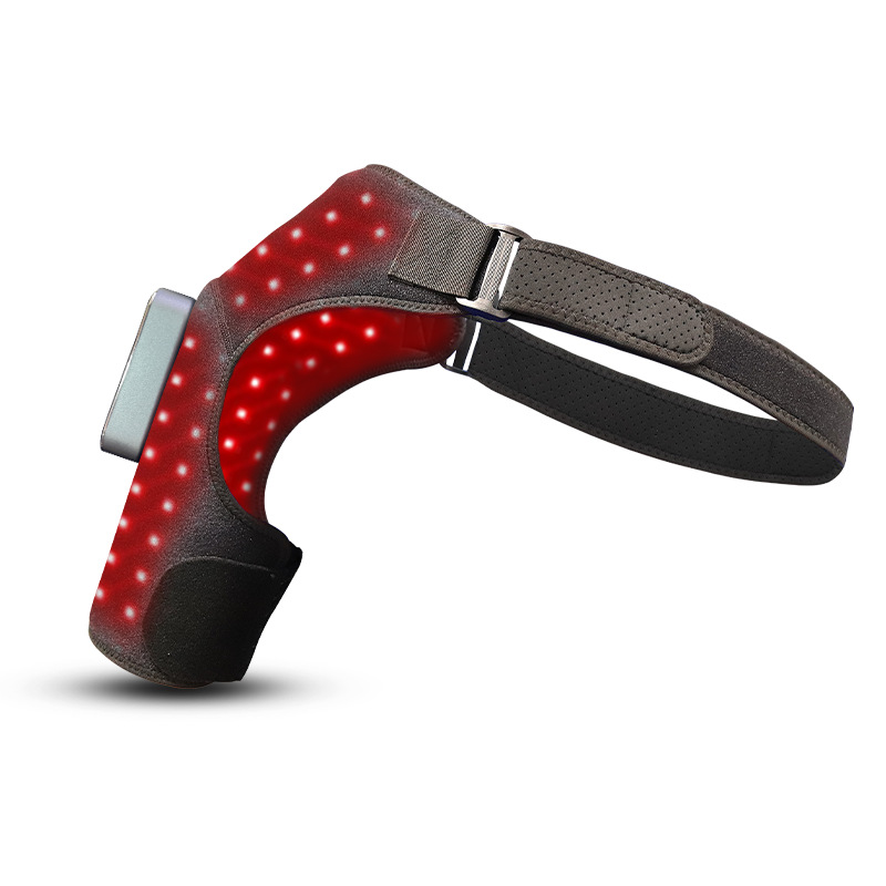 New Red Light Physiotherapy Massage Shoulder Guard Electric Heating Red Light Vibration Massage Shoulder Hot Compress Red Light Shoulder Guard
