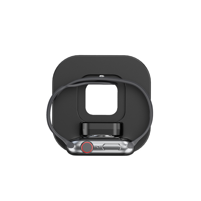 New magnetic watch wireless charger, suitable for Apple, foldable portable desktop base, wireless charging stand