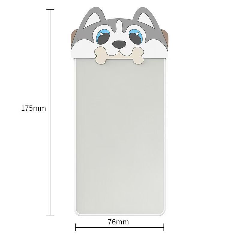 New dust-free inkless writing whiteboard cartoon magnetic erasable magnetic student draft paper