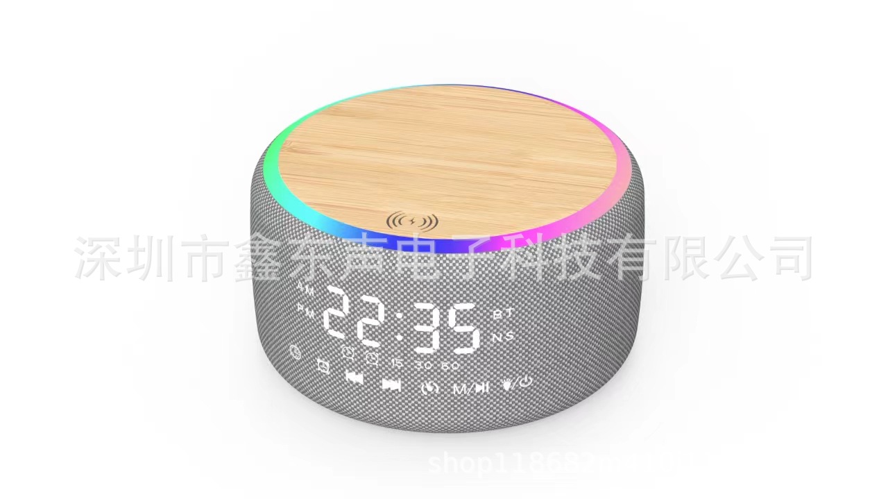 New Product S312 White Noise Wireless Charging Bluetooth Audio Colorful Breathing Light Sleep Aid