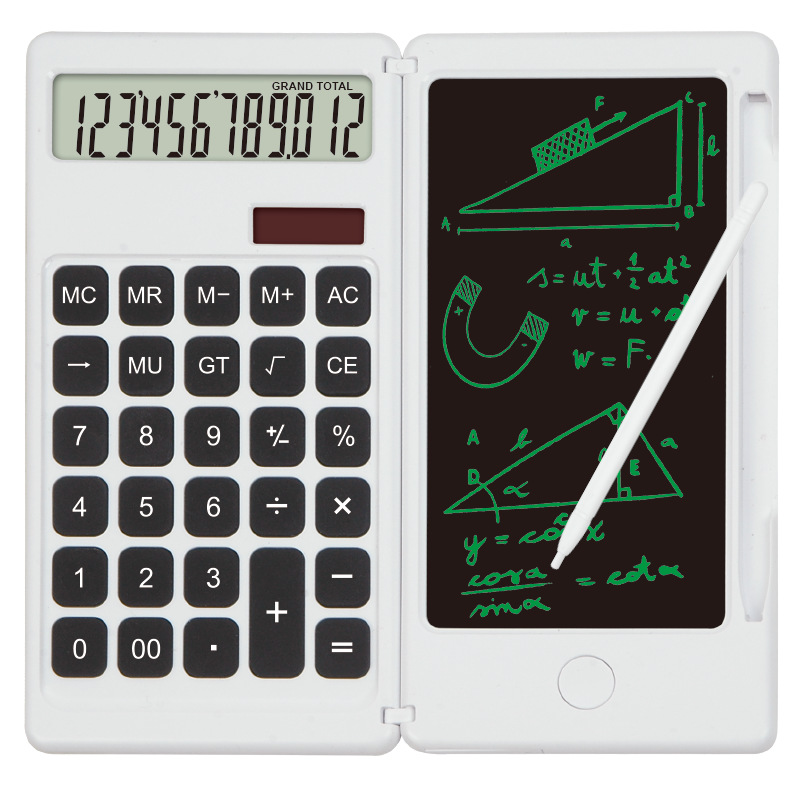 Calculator student exam solar writing board calculator ultra-thin electronic computer business gift
