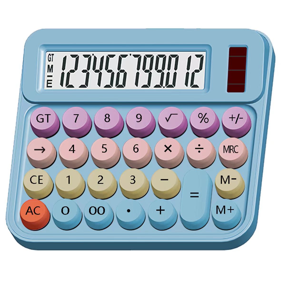 Office finance dopamine cute mechanical macaron key student calculator