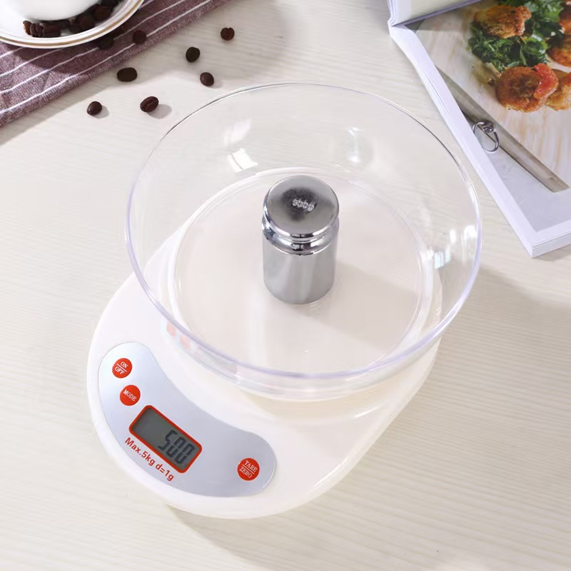 kitchen electronic scale with bowl 0.1g high precision baking gram scale household OEM scale