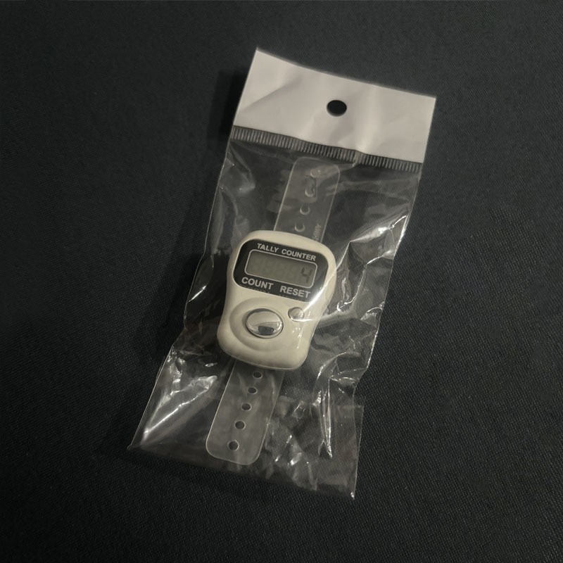 戒指手动计数器      袋装白色