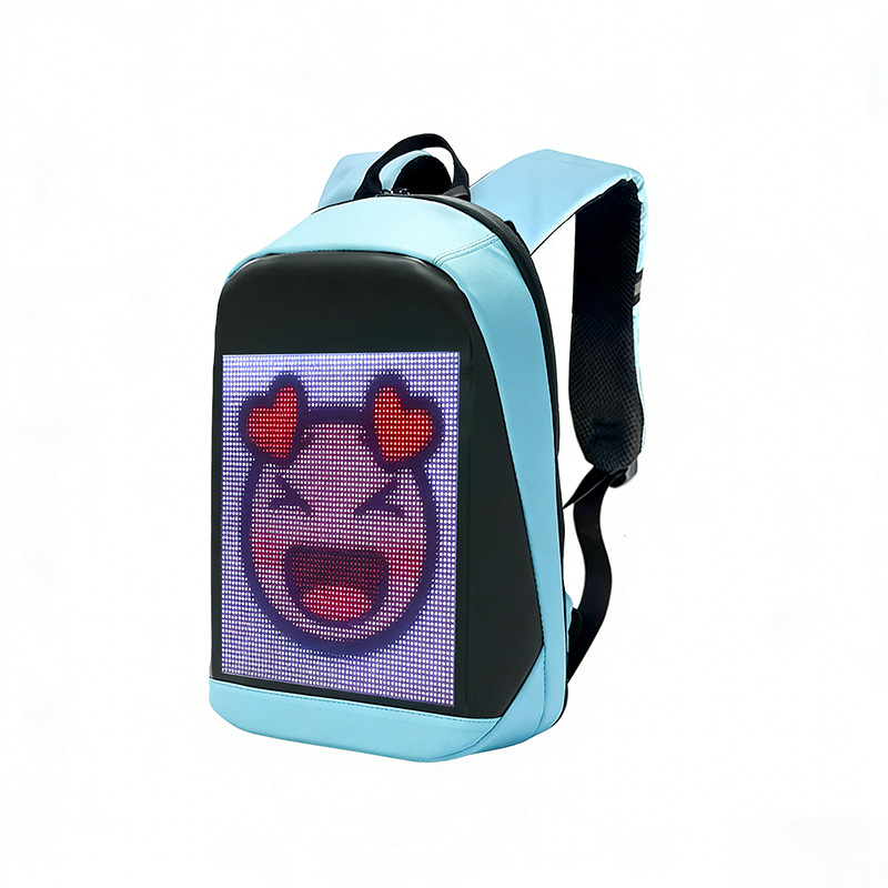 Newly Upgraded 4th-Generation Large-Screen LED Backpack App Bluetooth Advertising LED Display Backpack