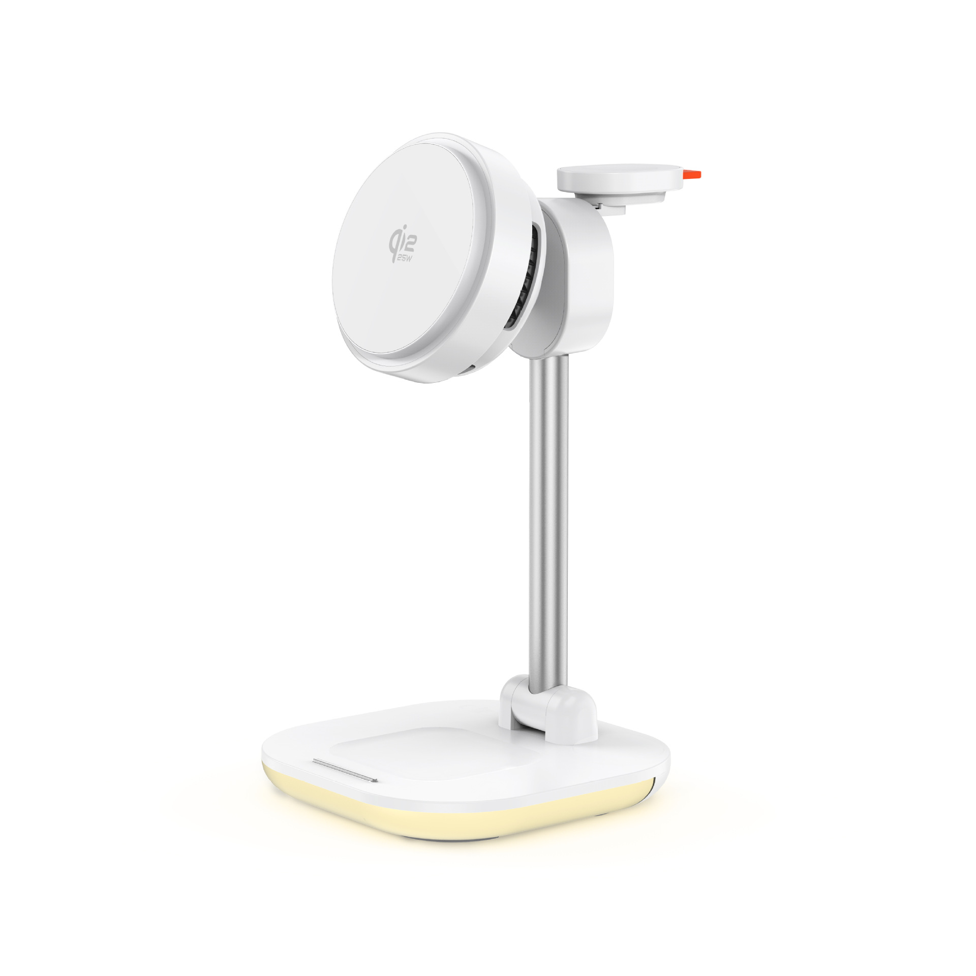 QI2.2 wireless charger 25W phone semiconductor cooling LED human sensor night light multifunctional