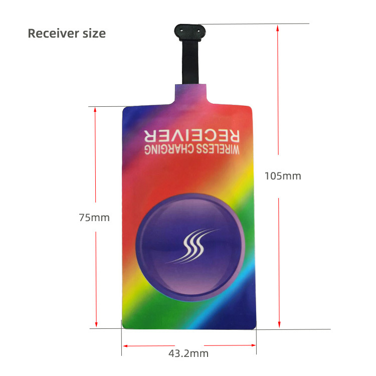 Wireless Charging Receiver Patch 10W Wireless Fast Charging Phone Wireless Charger Qi Standard
