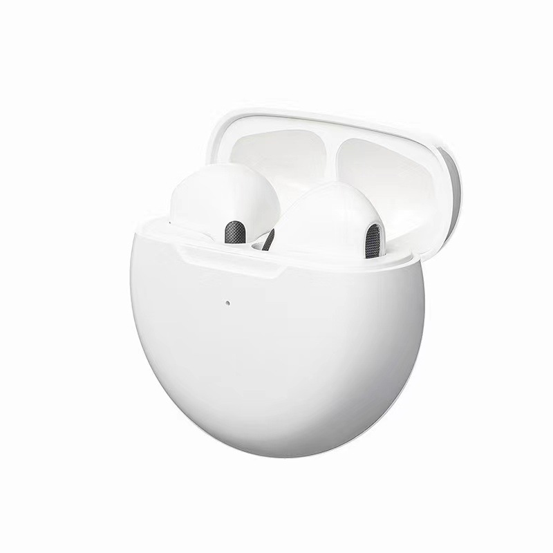 Huaqiangbei PRO6 Headset Dual Ear In-ear Wireless Bluetooth Headset J6 Business Bluetooth TWS Sports Style Touch