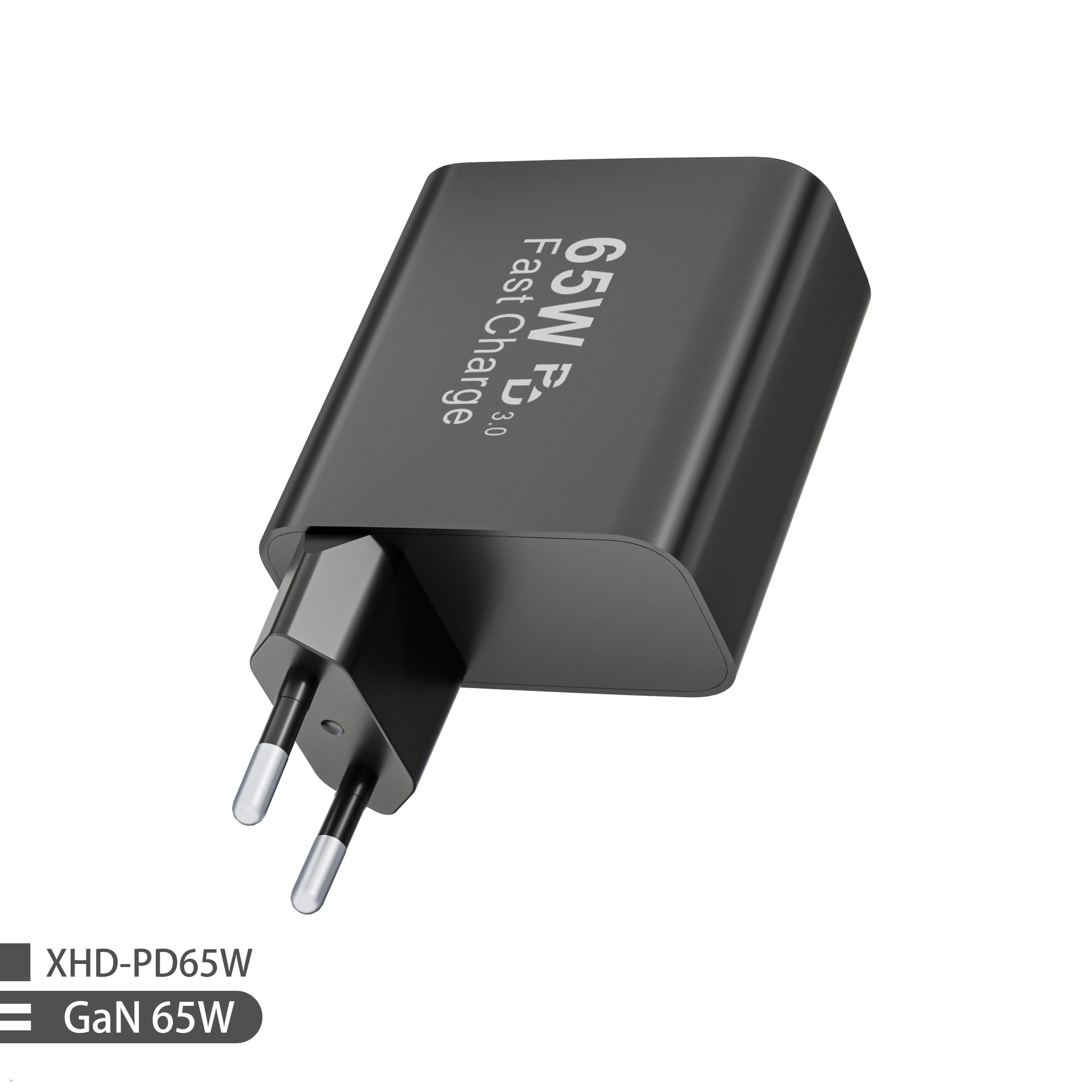 New PD65W EU standard charger for Apple 13 Pro Max Samsung charging head 3C3A multi-port charger