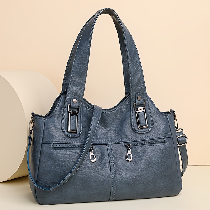 2026 new PU mom bag elderly women's crossbody bag single-shoulder bag mother-in-law large capacity women's bag gift for mother-in-law bag