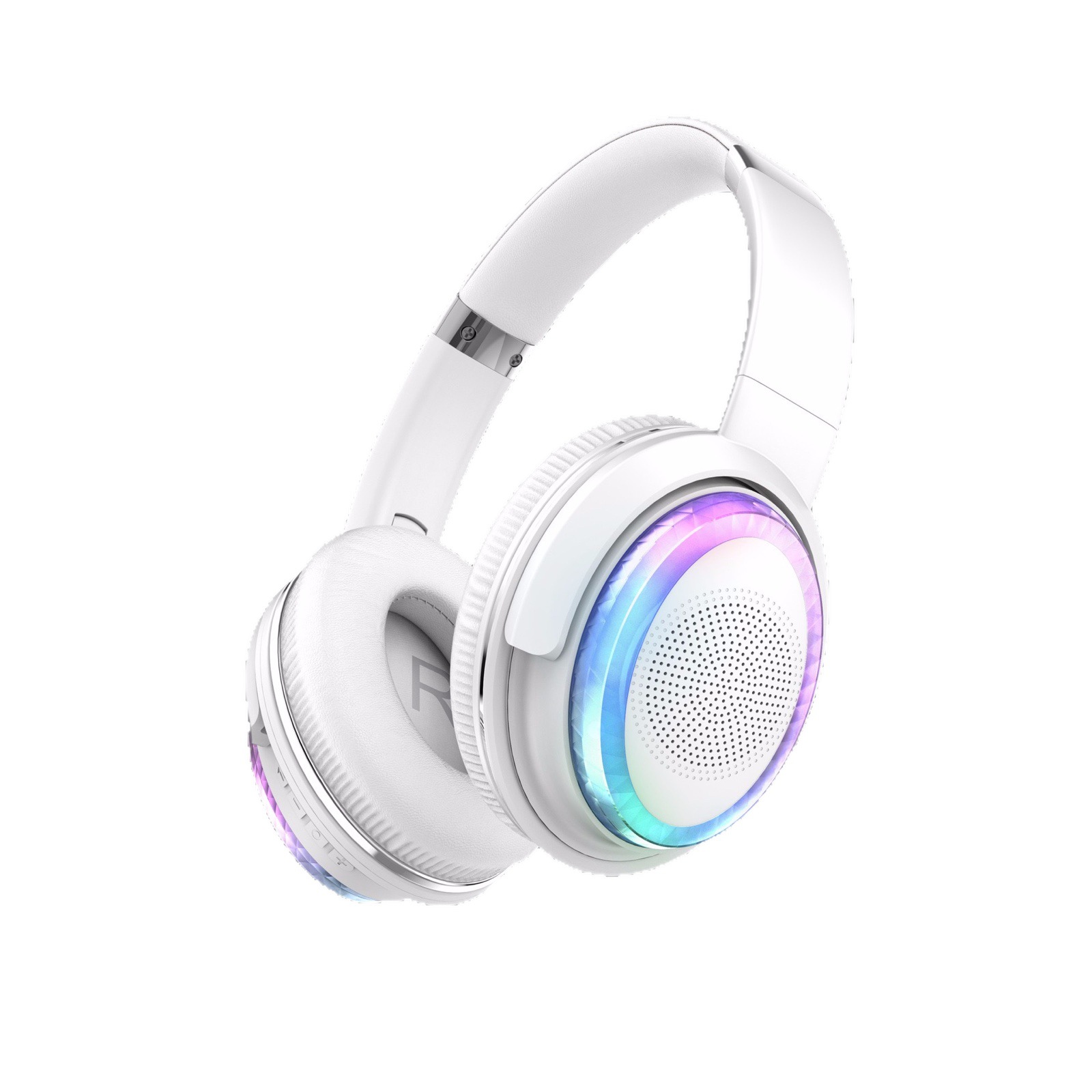 BT880 Over-Ear Bluetooth Speaker Headphones RGB Light Music Stereo Ultra-Long Battery Life External Speaker Headphones