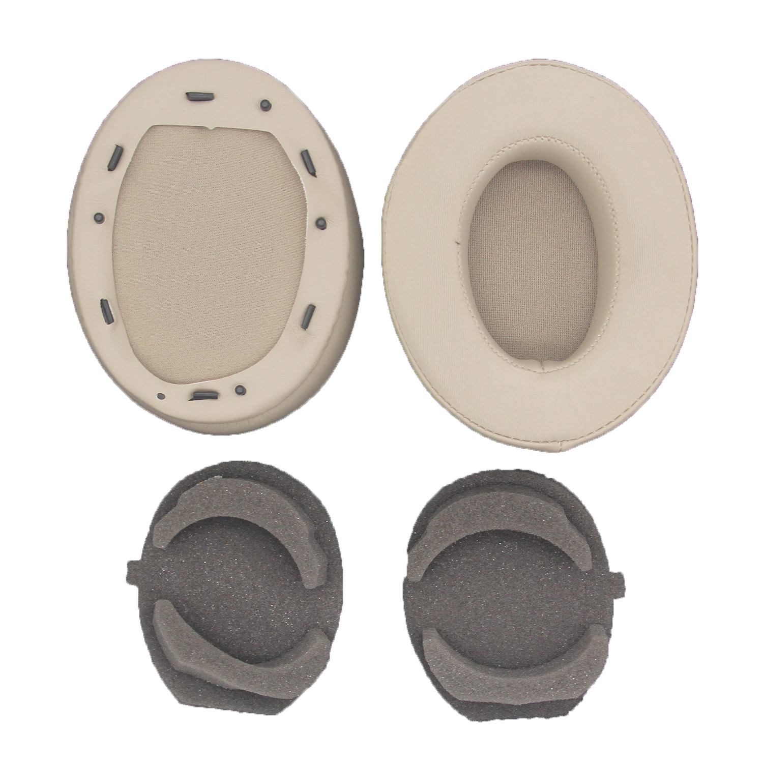 Compatible with Sony WH-1000XM3 headphone leather earpads 1000XM3 ear cushions mesh sponge earmuffs ear foam