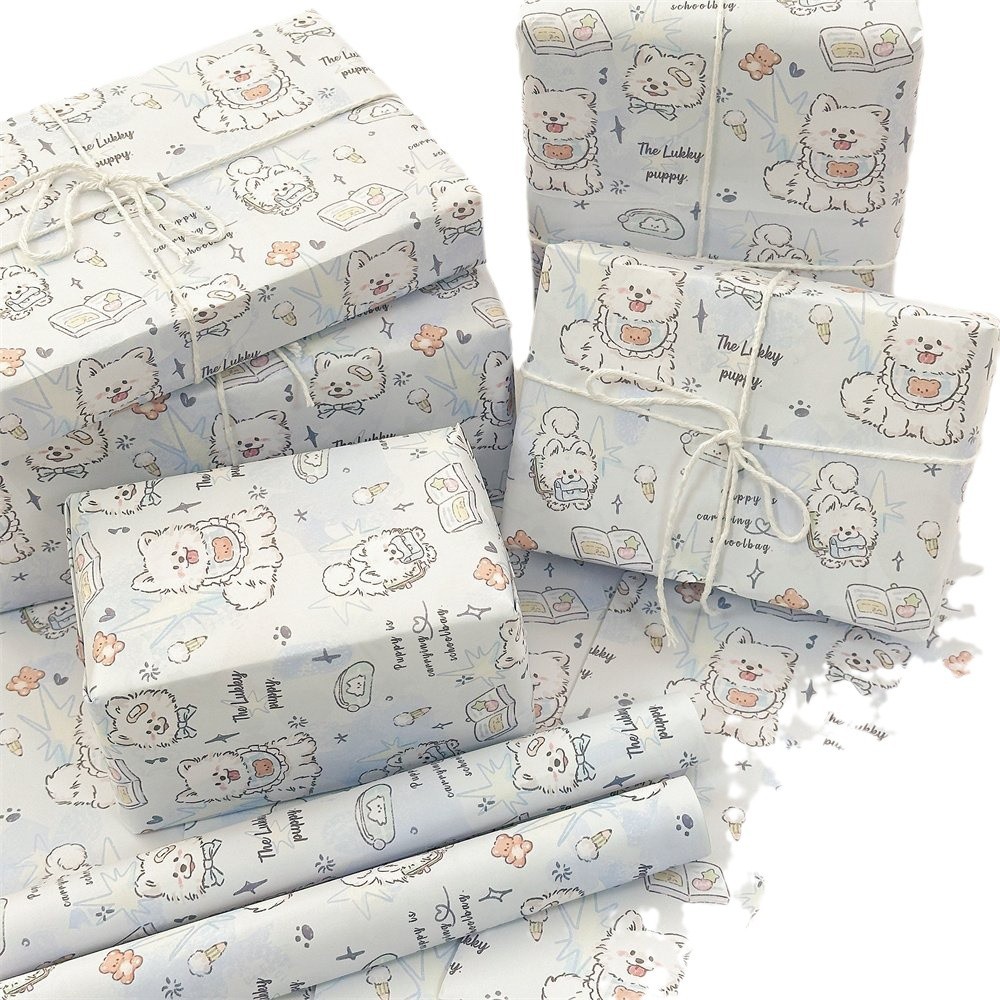 Super many cute wrapping paper collection large size birthday gift wrapping paper cartoon gift wrapping paper book cover paper