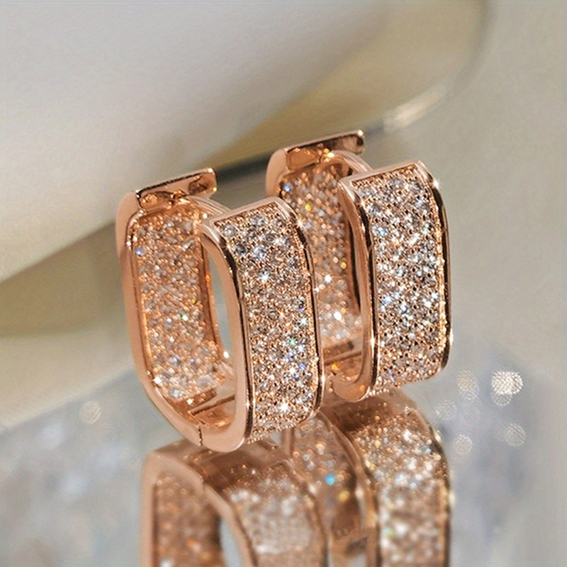 Cao Shi Micro-Set Zircon Ear Cuff Young Women's Earring Jewelry