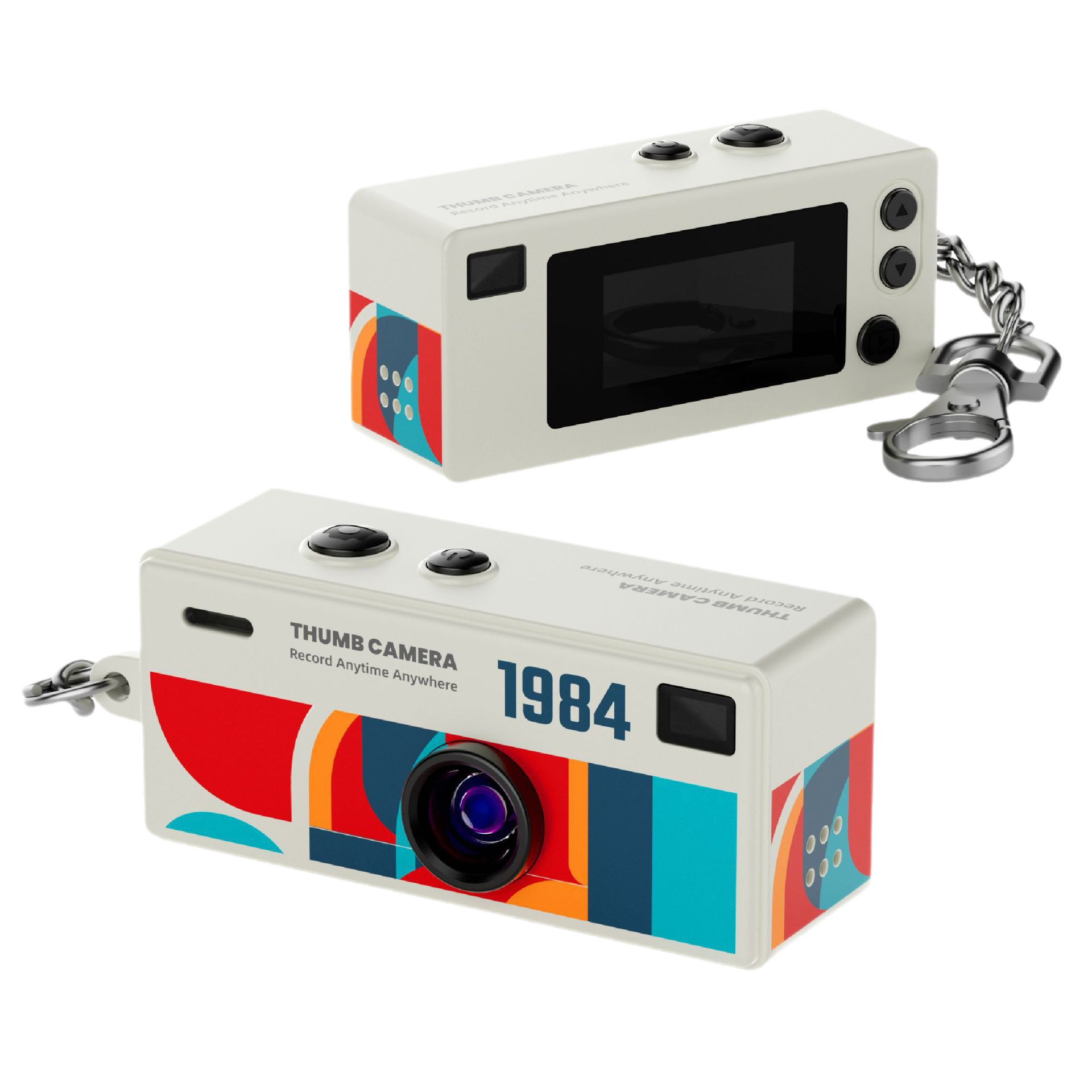 Small Camera Campus Portable Mini Backpack Pendant Student Camera Can Take Photos and Record Videos
