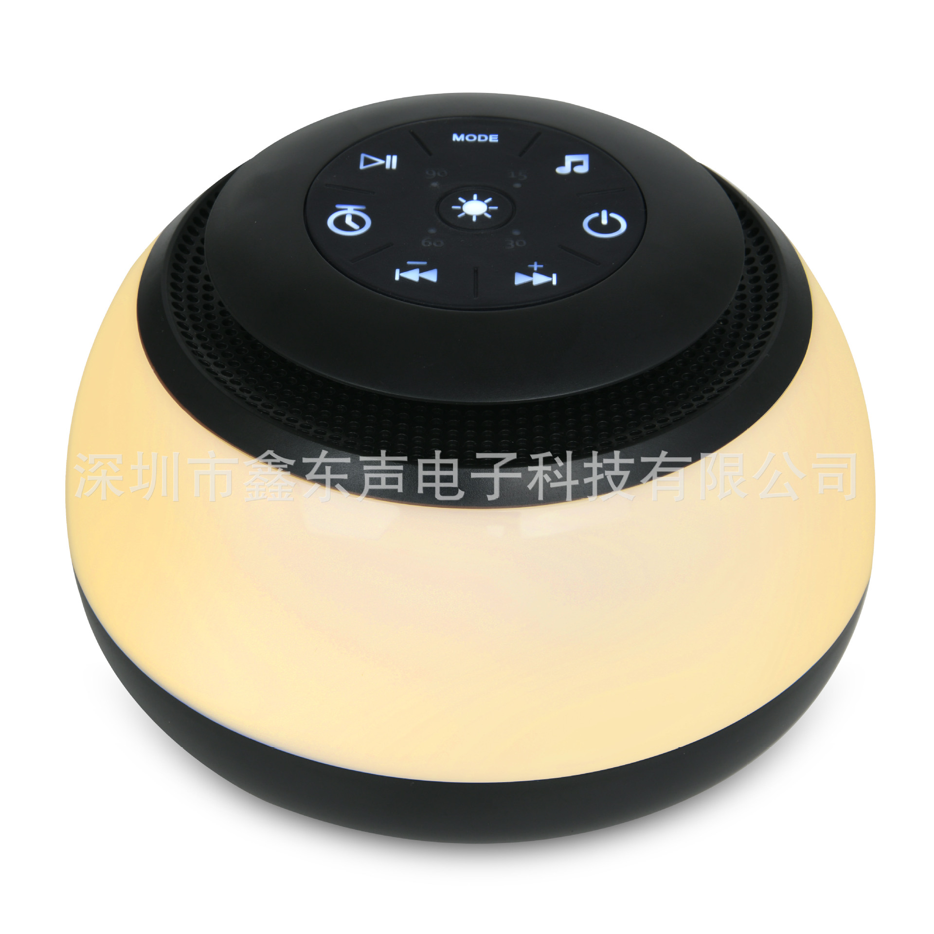 New LED White Noise 26 Tracks Smart Timer Bedside Atmosphere Breathing Light Sleep Aid TPC Bluetooth Speaker Sleep