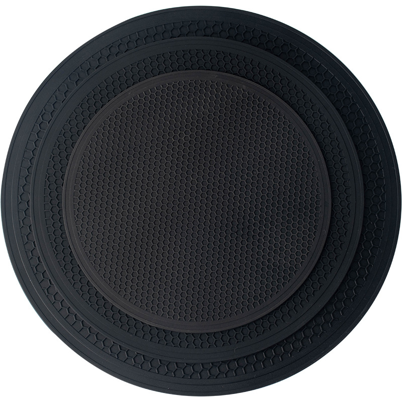 Three Sizes Silicone Honeycomb Heat Mat Silicone Heat Insulation Pot Mat Household Heat Insulation Bowl Mat Large Pot Mat Cup Mat Plate Mat