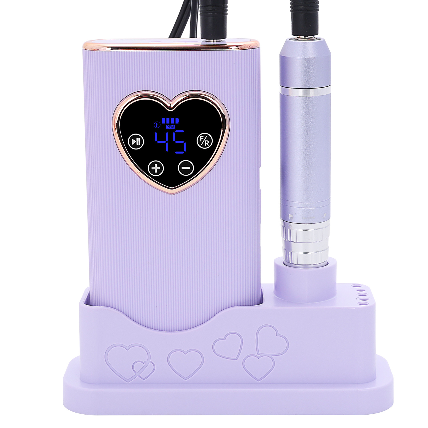 New Coreless Motor Nail Drill 45000 RPM Rechargeable Professional Nail File for Nail Salon