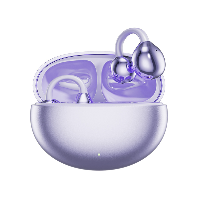 M91 Ear Clip Bluetooth Earphone Ultra Long Battery Life TWS Wireless Pair AI Translation Bluetooth Earphone