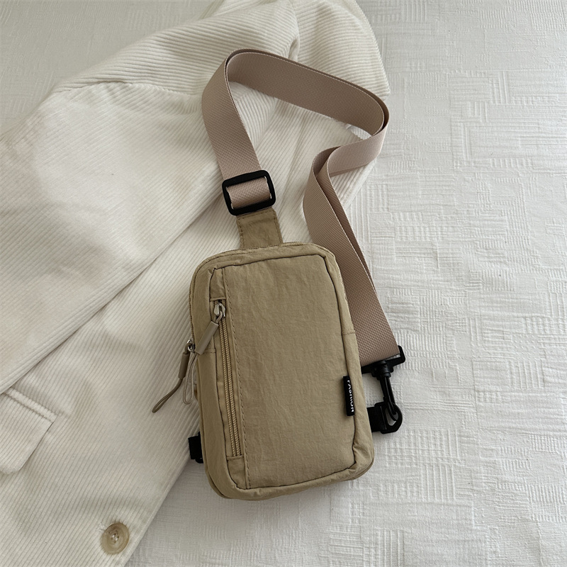 Commuting sports outdoor men women chest bag phone bag new travel single shoulder crossbody bag