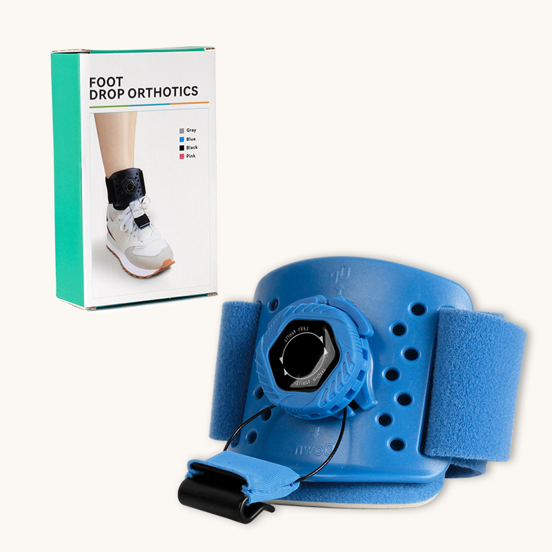 Foot Drop Orthosis Knob Adjustable Wear Shoes Plantar Fasciitis Recovery Fixation Foot Support Foot Inversion Eversion Corrector