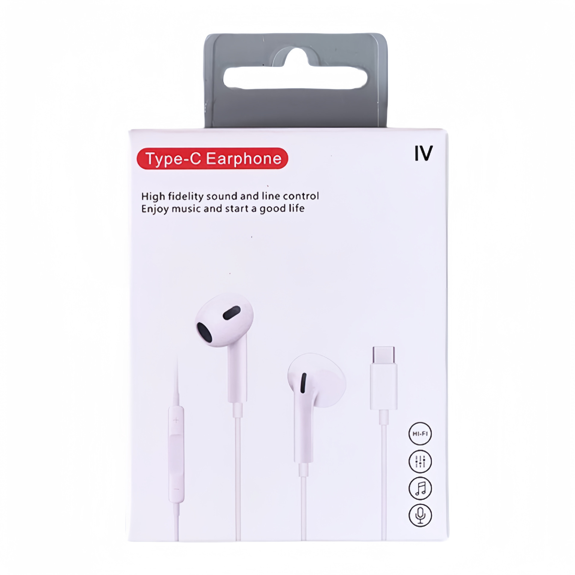 Compatible with Apple Wired 7/X/11/12/13/15 Earphones Wired Bluetooth Version with Mic Earphones