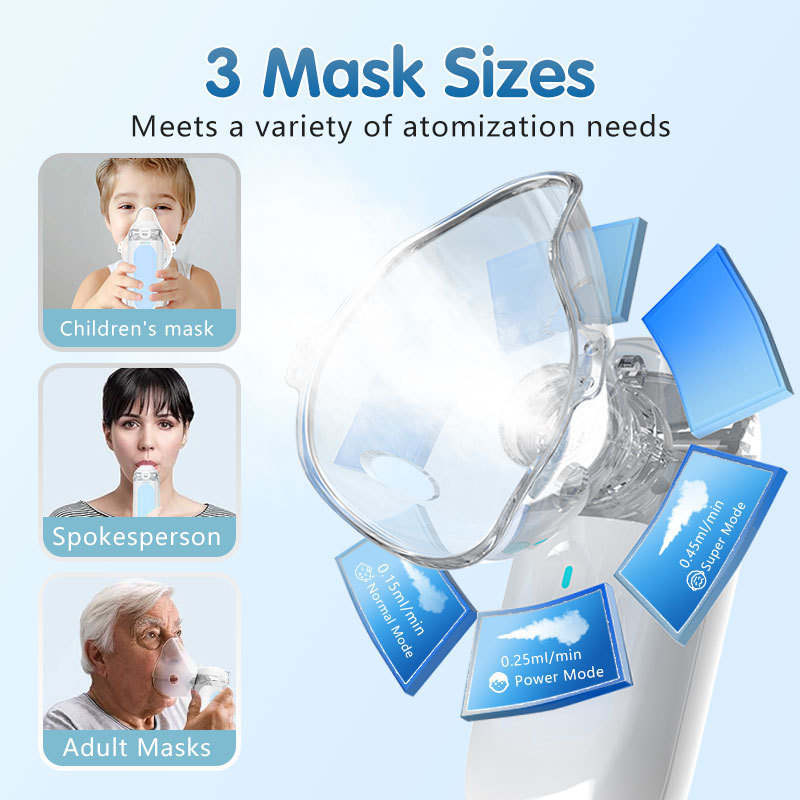 N1N3 Adult Child Elderly Nebulizer Silent Nebulizer Machine Handheld Portable Mesh Nebulizer Portable