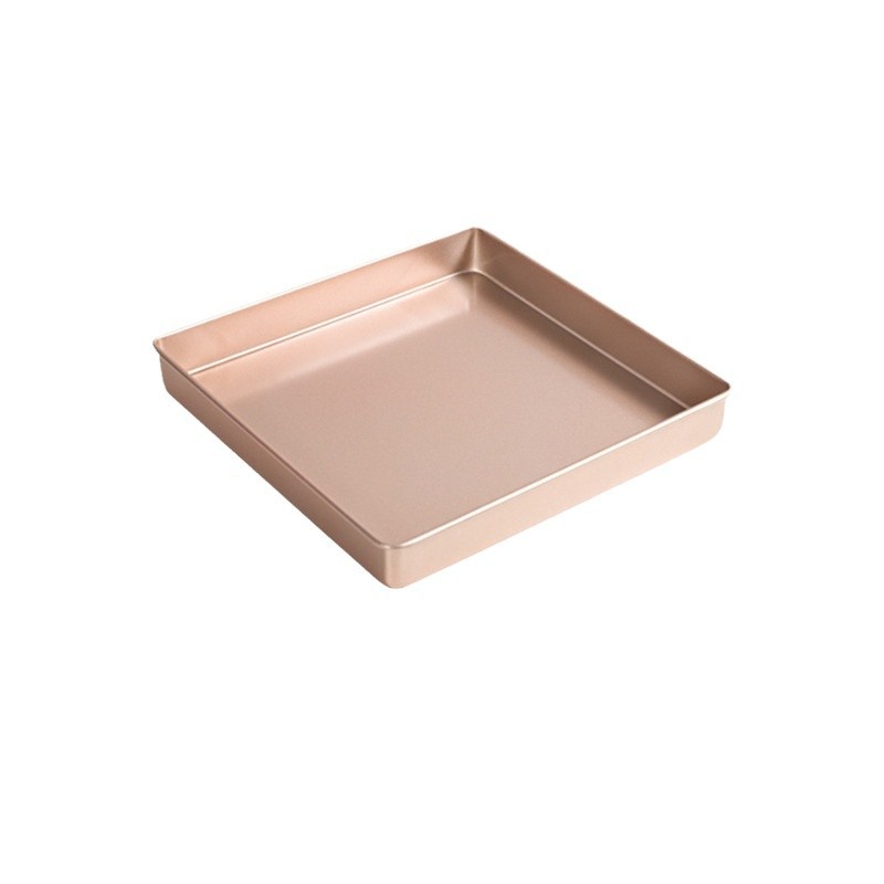 Thickened square home baking pan cake roll nougat biscuit baking mold oven use non-stick 28*28CM