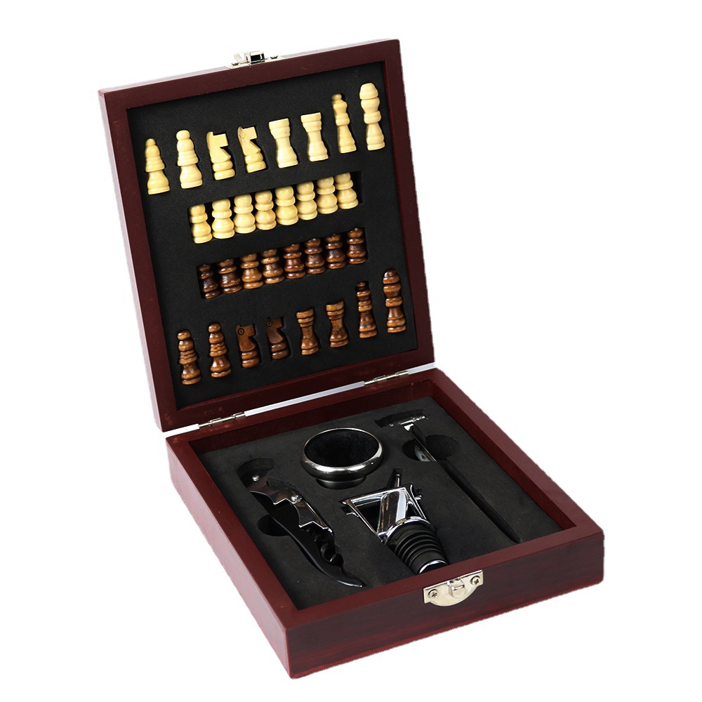 Business Gift Bar Tool Set Series Chess Red Wine Tool Set Red Wine Tool Selection