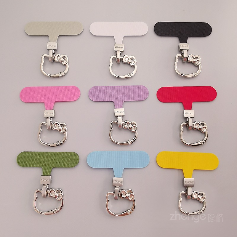 Cute cat cat swivel head clip piece phone strap thin gasket not top shell does not affect charging sturdy durable anti-loss
