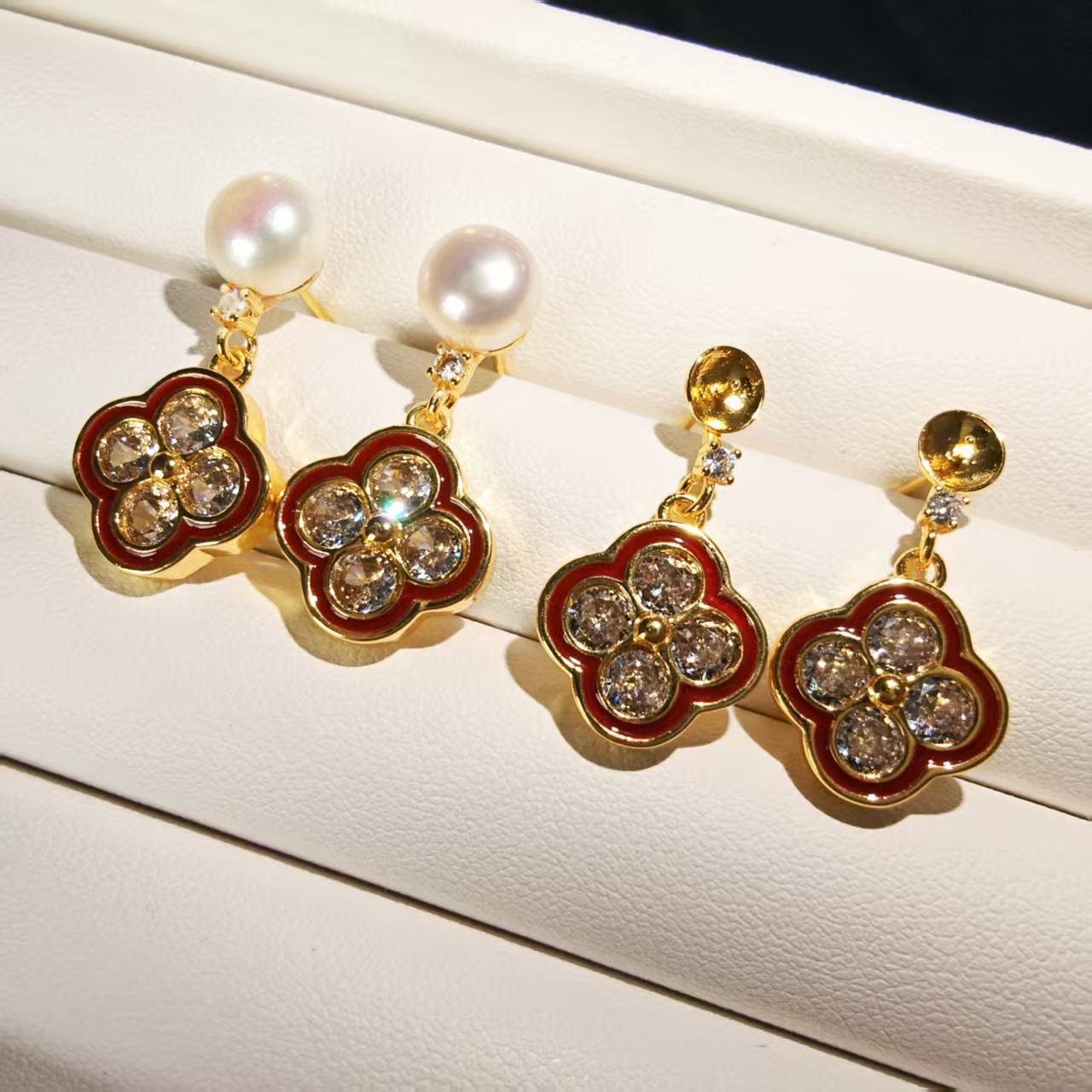 银色（不含珍珠） · P1494滴油款（7-8MM）