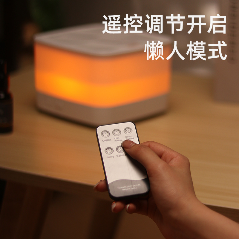 New wood grain aroma machine remote control essential oil aromatherapy machine home automatic spray large capacity humidifier diffuser