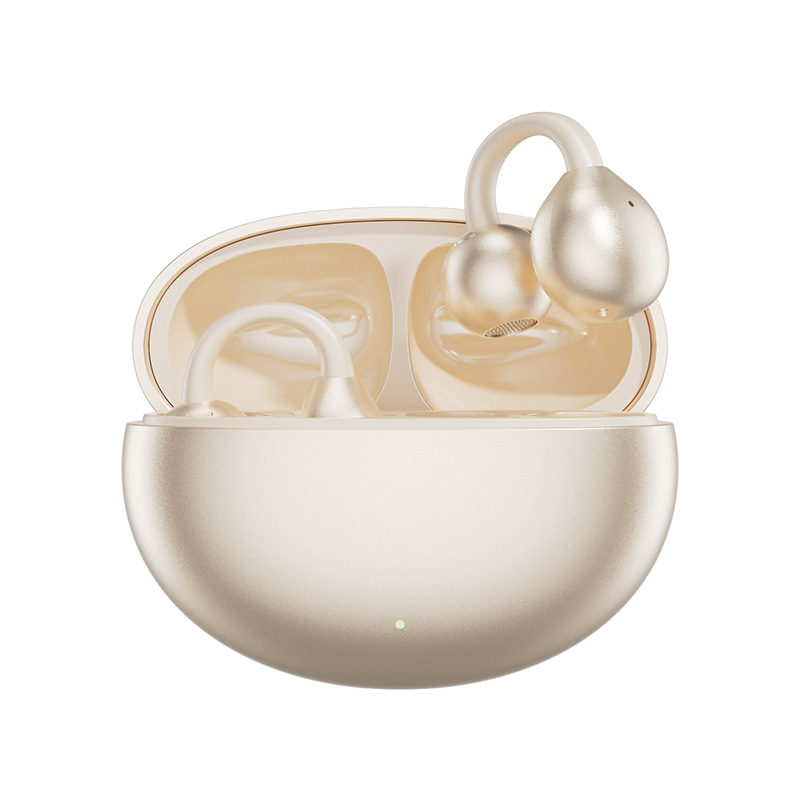 M91 Ear Clip Bluetooth Earphone Ultra Long Battery Life TWS Wireless Pair AI Translation Bluetooth Earphone