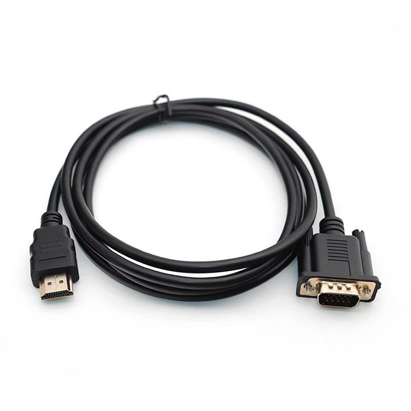 HDMI to VGA adapter cable HD 1080 laptop projector converter HDMI to VGA conversion cable