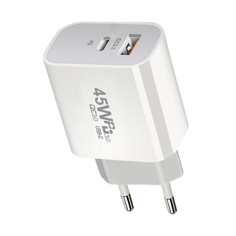 45W Australia Standard PD Charger 45W Dual PD Adapter for IP16X Phone 45W GaN Charger