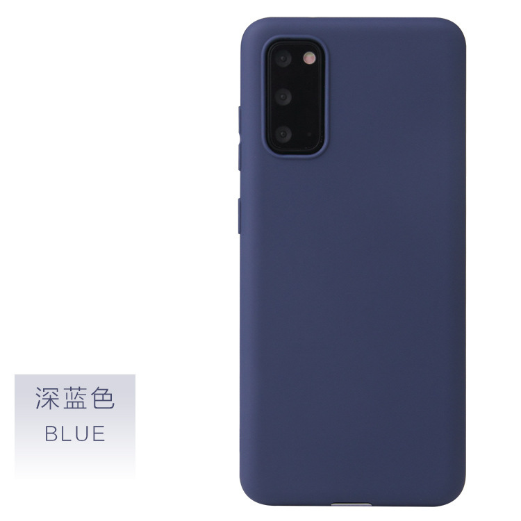 Applicable for Samsung S20plus Phone Case Full Wrap S20ultra Candy Frosted TPU Protective Case Soft Silicone Case