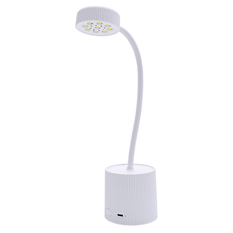 Diamond Head Nail UV Lamp Desktop Rechargeable Induction No Black Hands Fast Drying Gel Nail Lamp