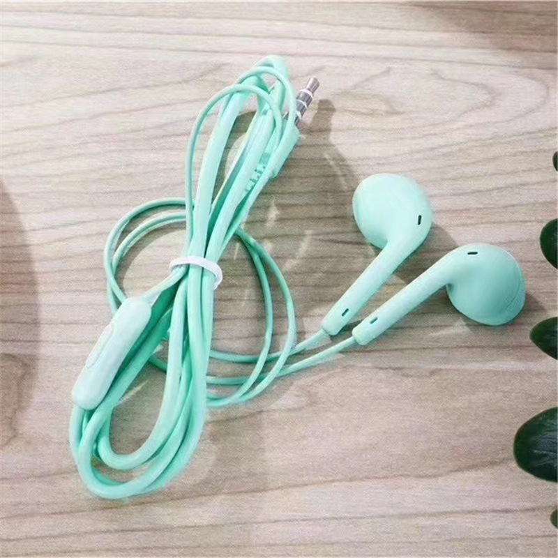Hot U88 Macaron Color Wired Phone Earbuds In-Ear U19 Music Student Earbuds 3.5
