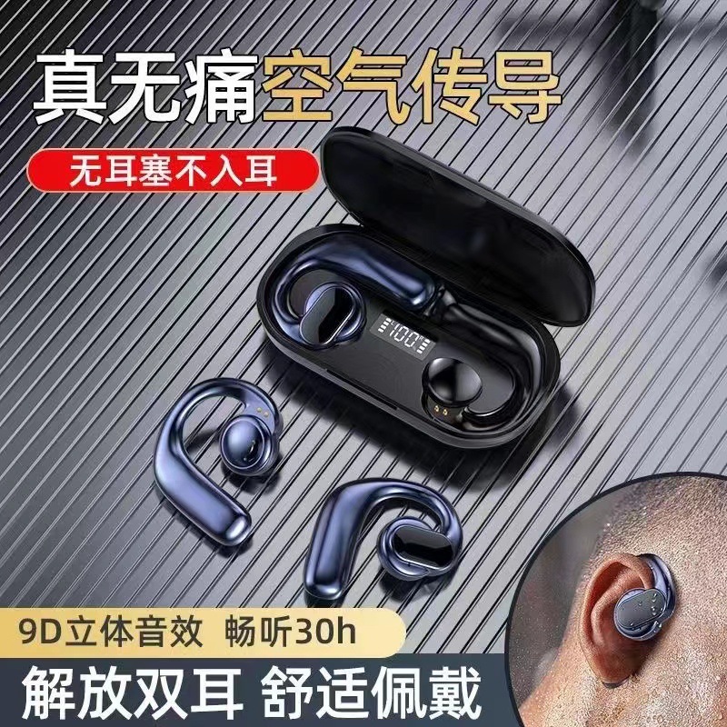 Shenzhen Digital S901 Bone Conduction Bluetooth Earphones Wireless TWS Pair Ear Huaqiangbei Bluetooth Earphones