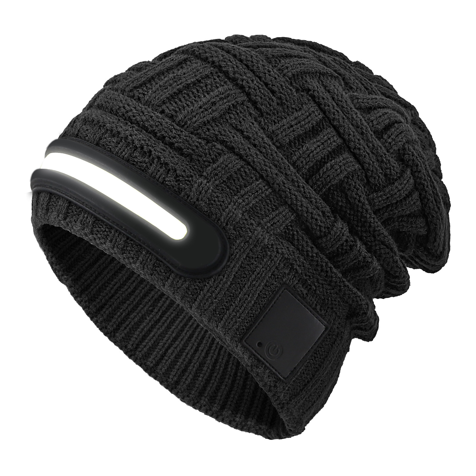Night Outdoor Adventure Glowing Lighting Bluetooth LED Lamp Hat TK Light Effect Music Hat Factory